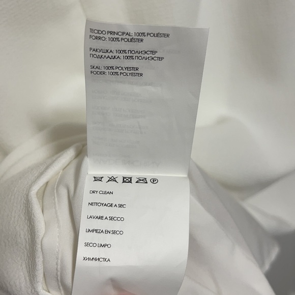 [Club Monaco] White Santina Scalloped Dress - Picture 13 of 13